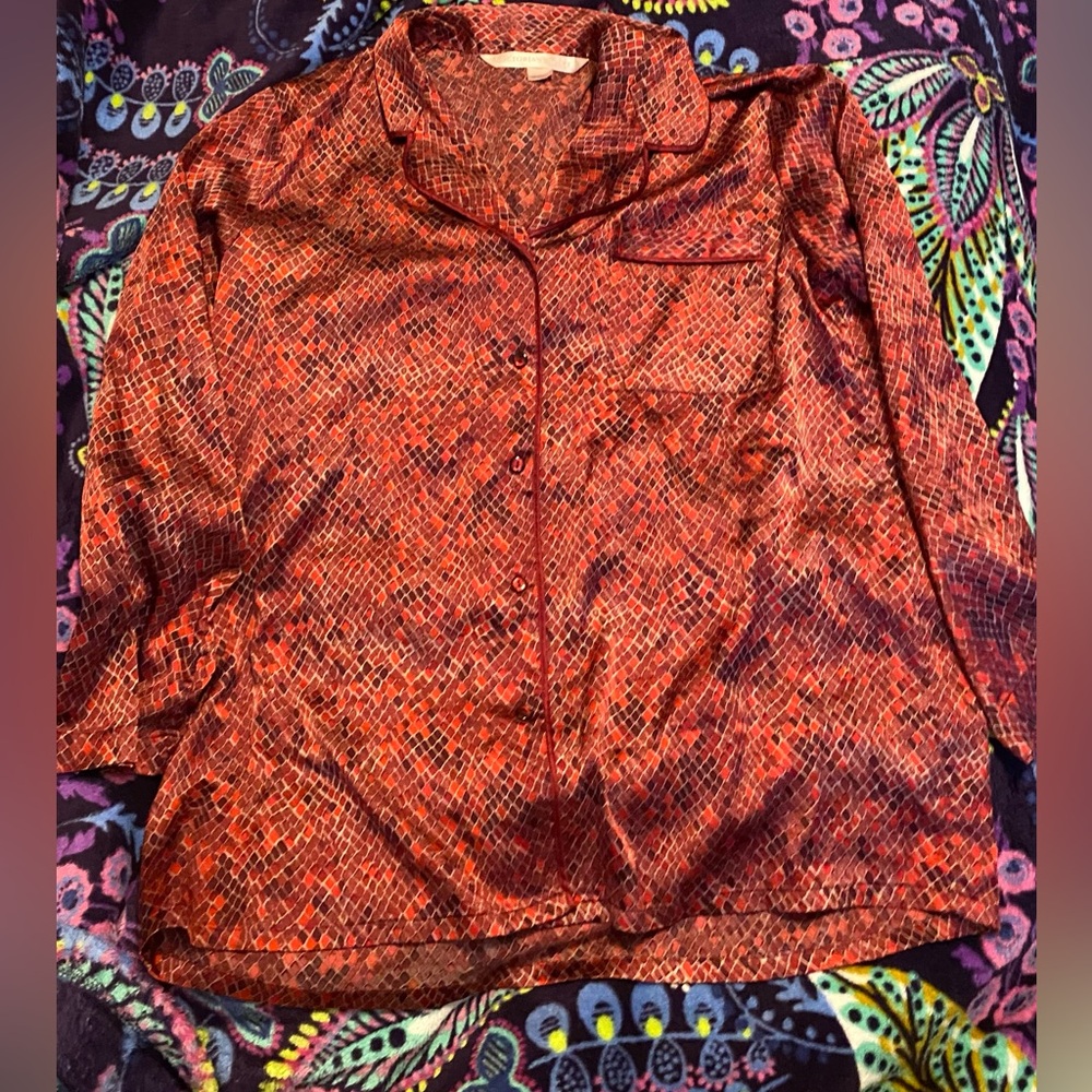 Victoria’s Secret snakeskin print pajama set size M